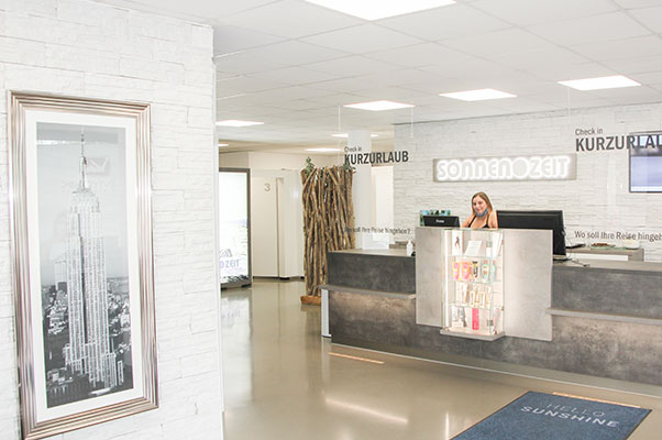 Willkommen im Sonnenstudio und Solarium Sonnenzeit Studio in Neuss
