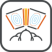 Icon zu LED-Technologie Facials